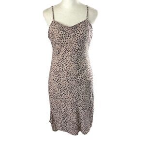 Abercrombie & Fitch Dress Women's Medium‎ Animal Print High Low Hem Lined
